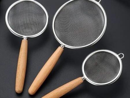 ​Premium Stainless Steel Fine-Mesh Strainer Set