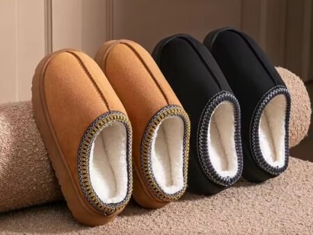 The Ultimate Cloud-Walk: Premium Suede Heritage Mule Slippers