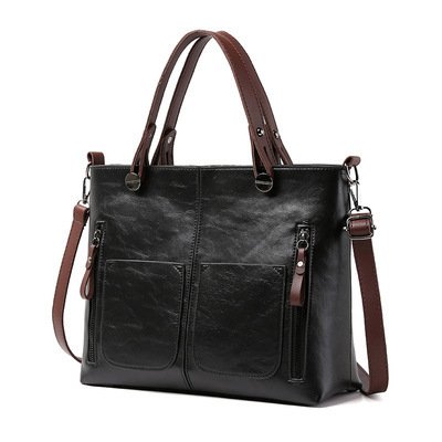 Retro Large-capacity Handbags Simple Crossbody Shoulder Bags For Women - Image 8